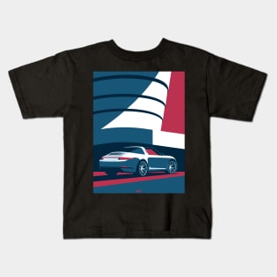 New York 911 Targa (Red) Kids T-Shirt